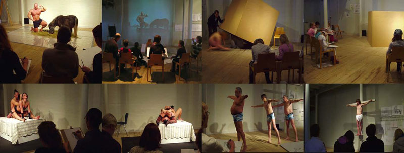 CROQUIS â�� Performative Art for the People! (2006) by Ondrej Brody and Kristofer Paetau