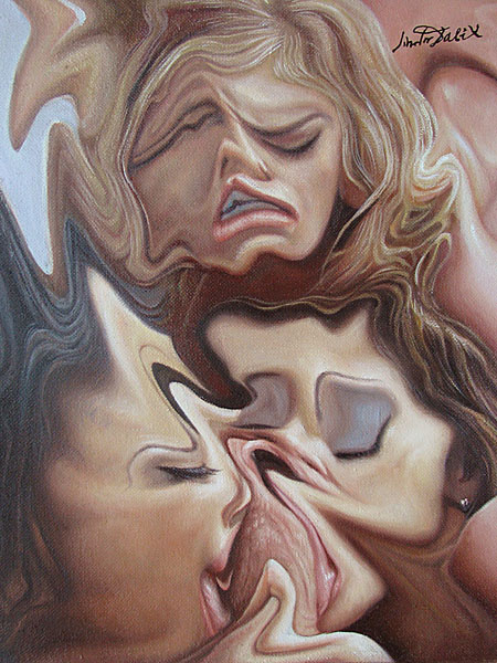 Salvador DaliX (2008) oil painting by Kristofer Paetau