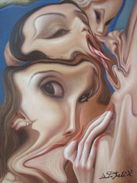 Salvador DaliX (2008) oil painting by Kristofer Paetau