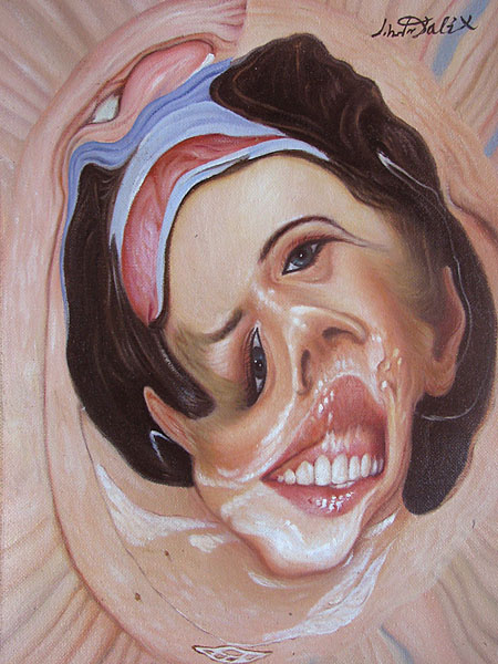 Salvador DaliX (2008) oil painting by Kristofer Paetau