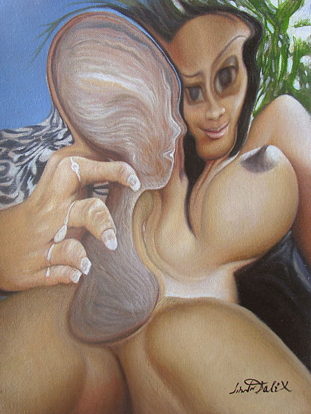 Salvador DaliX (2008) oil painting by Kristofer Paetau